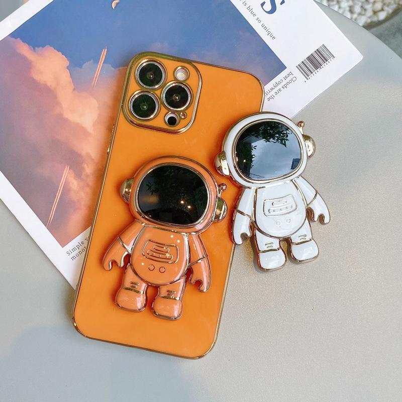 Suport Telefon 3D Astronaut - Cosmic & Funcțional!
