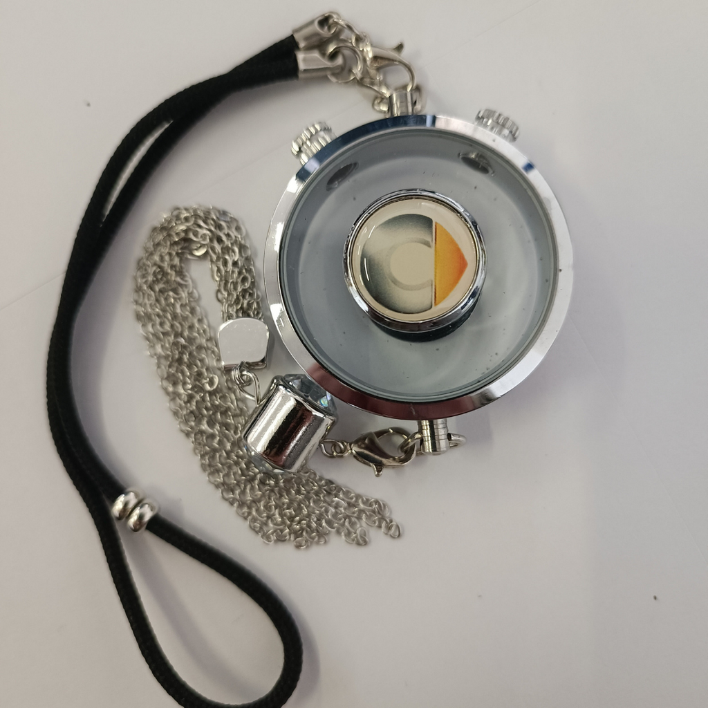 Odorizant Auto Pendant Personalizat Reîncărcabil | Design Premium Logo