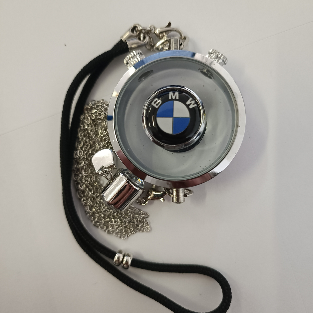Odorizant Auto Pendant Personalizat Reîncărcabil | Design Premium Logo