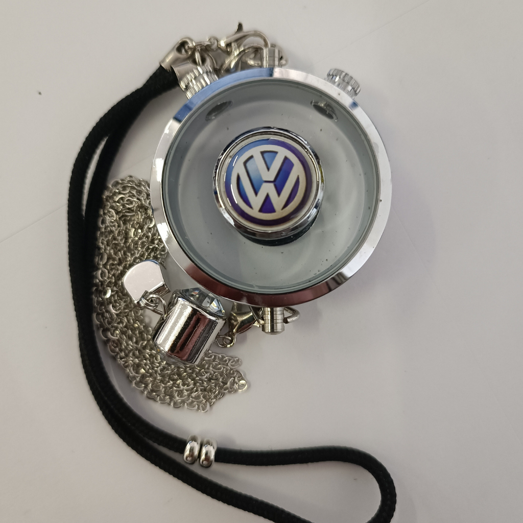 Odorizant Auto Pendant Personalizat Reîncărcabil | Design Premium Logo