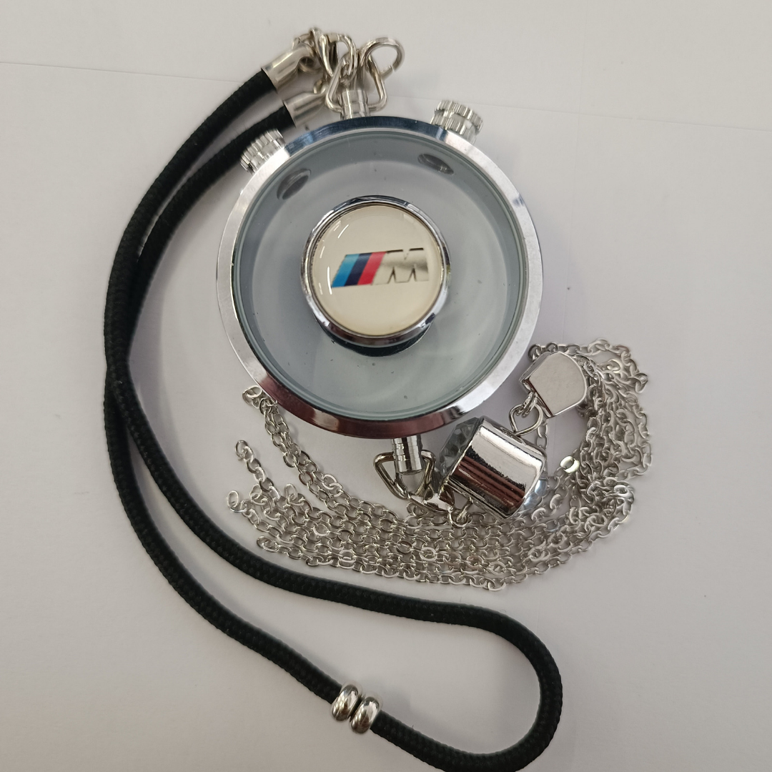 Odorizant Auto Pendant Personalizat Reîncărcabil | Design Premium Logo
