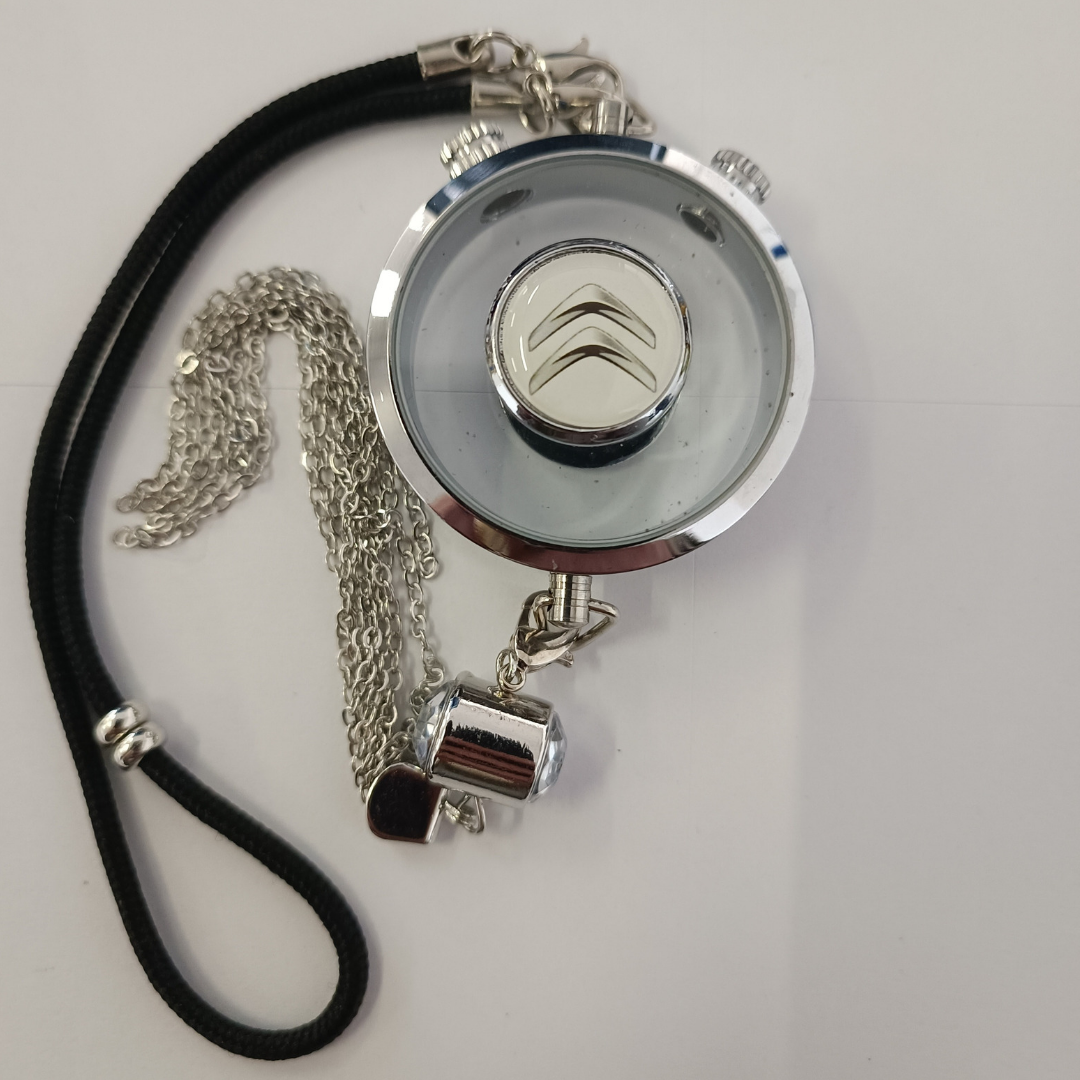 Odorizant Auto Pendant Personalizat Reîncărcabil | Design Premium Logo