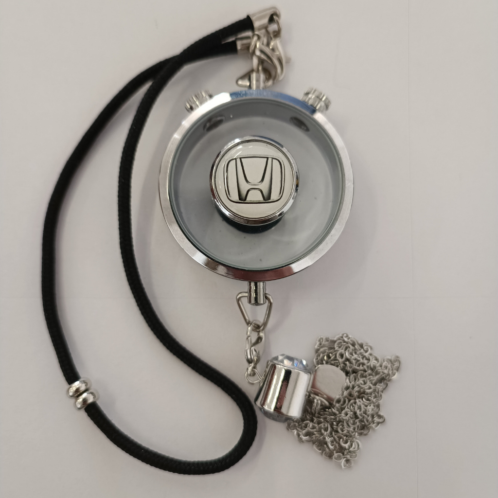 Odorizant Auto Pendant Personalizat Reîncărcabil | Design Premium Logo