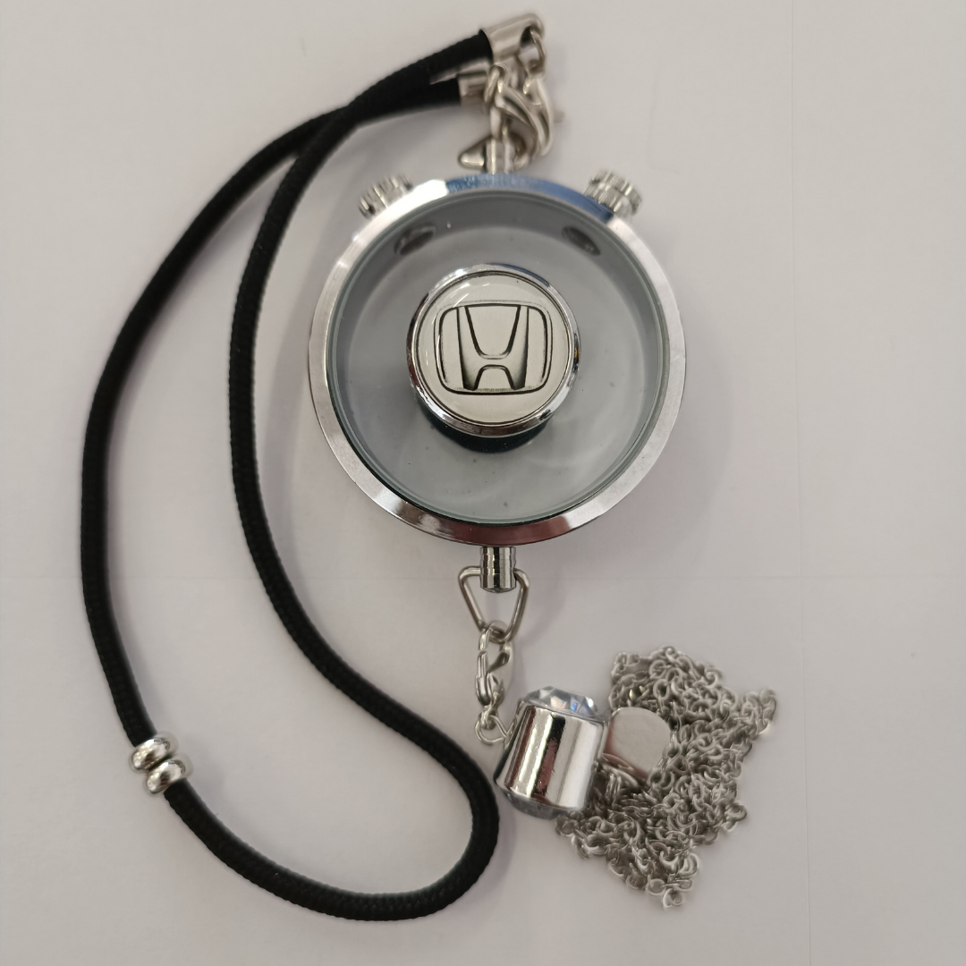 Odorizant Auto Pendant Personalizat Reîncărcabil | Design Premium Logo