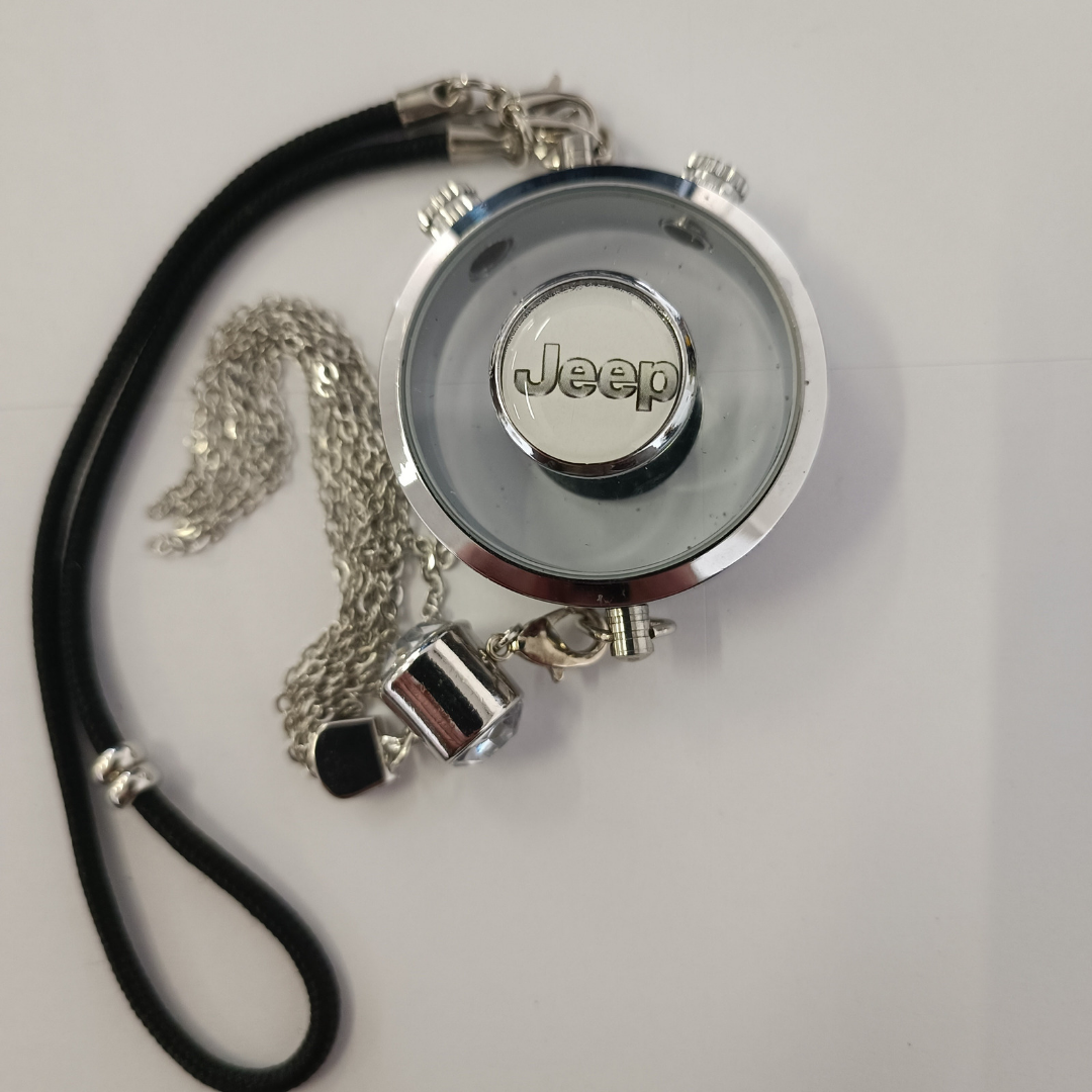 Odorizant Auto Pendant Personalizat Reîncărcabil | Design Premium Logo