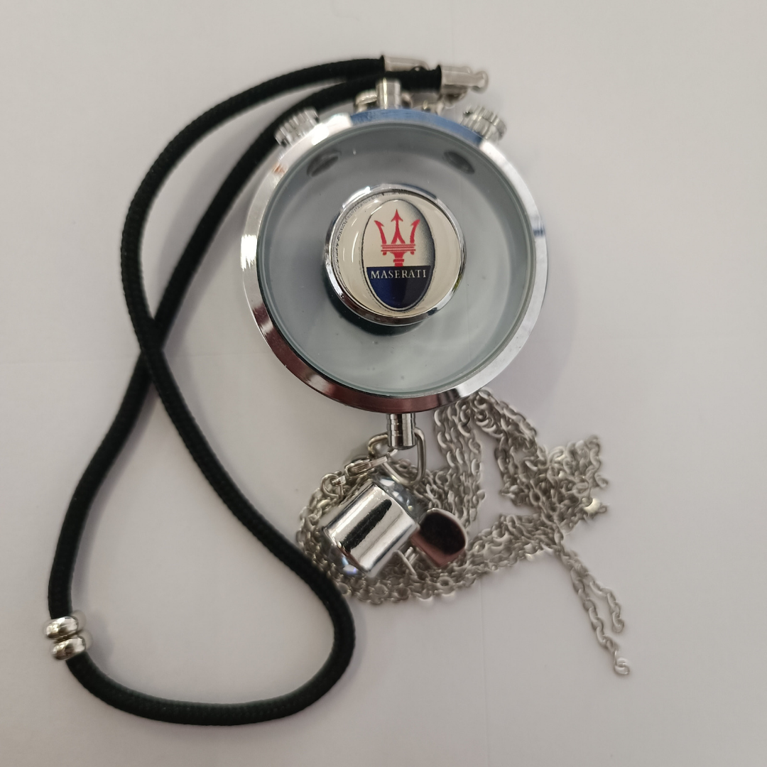 Odorizant Auto Pendant Personalizat Reîncărcabil | Design Premium Logo