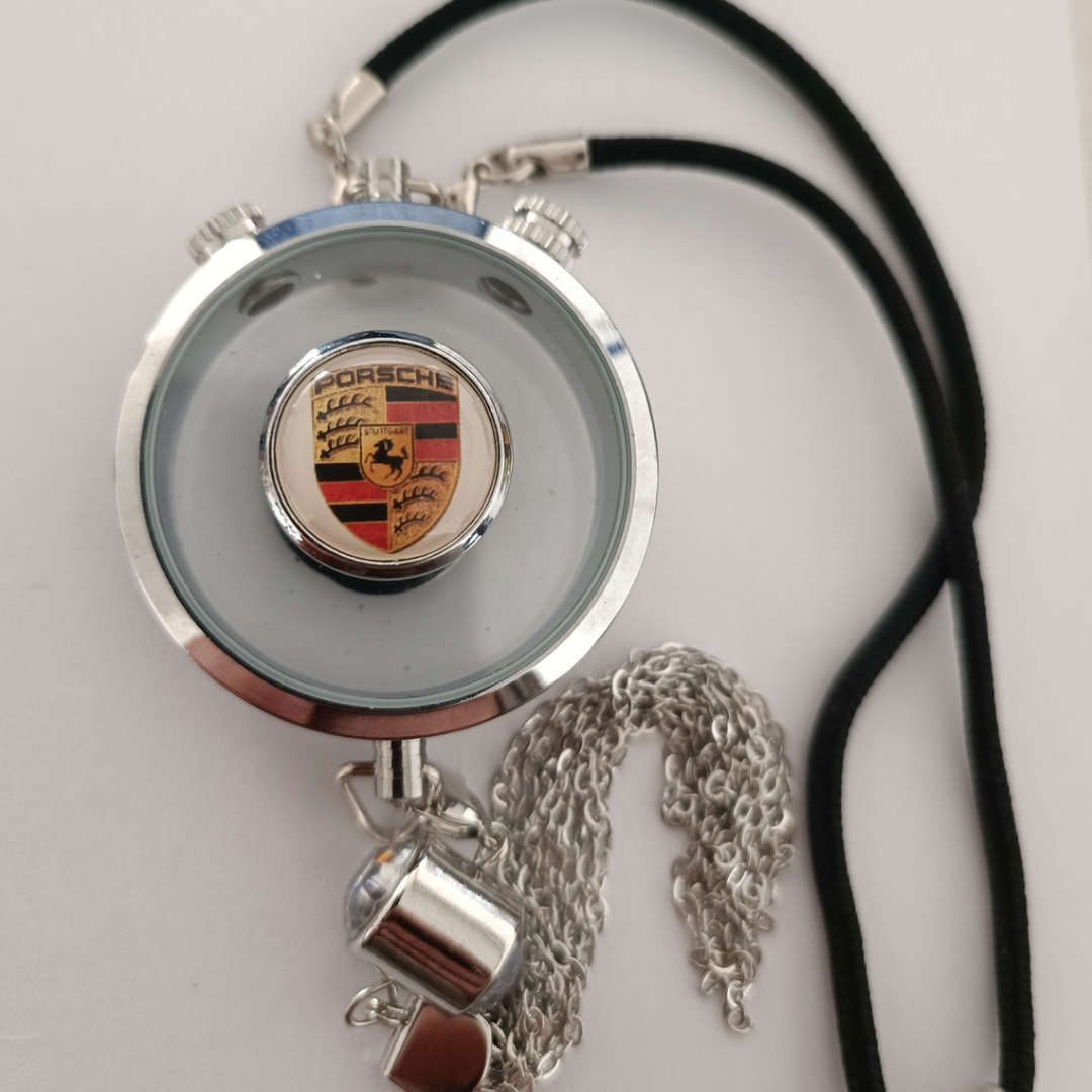 Odorizant Auto Pendant Personalizat Reîncărcabil | Design Premium Logo