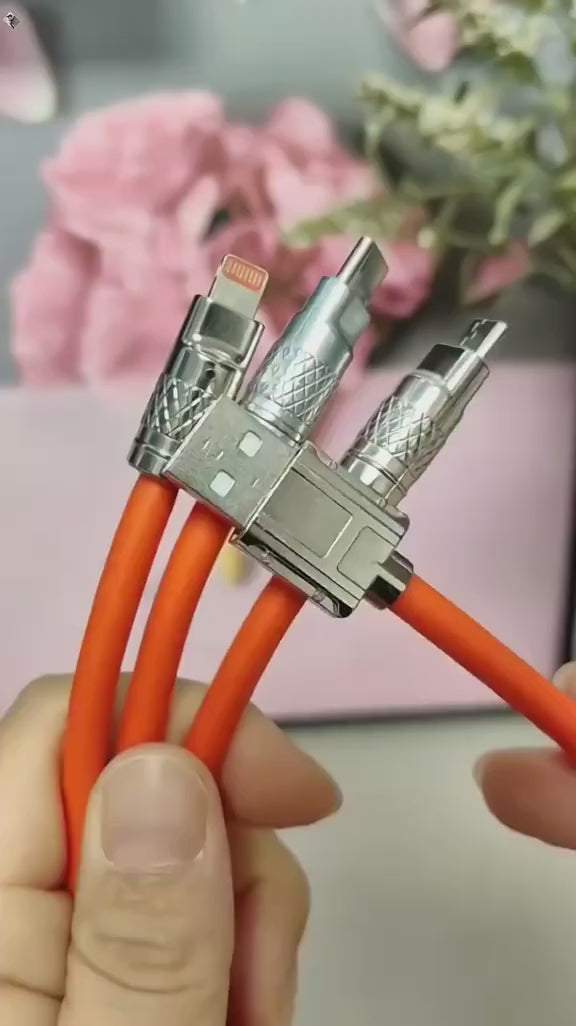 HyperLink® 120W Cablu de încărcare 3 în 1