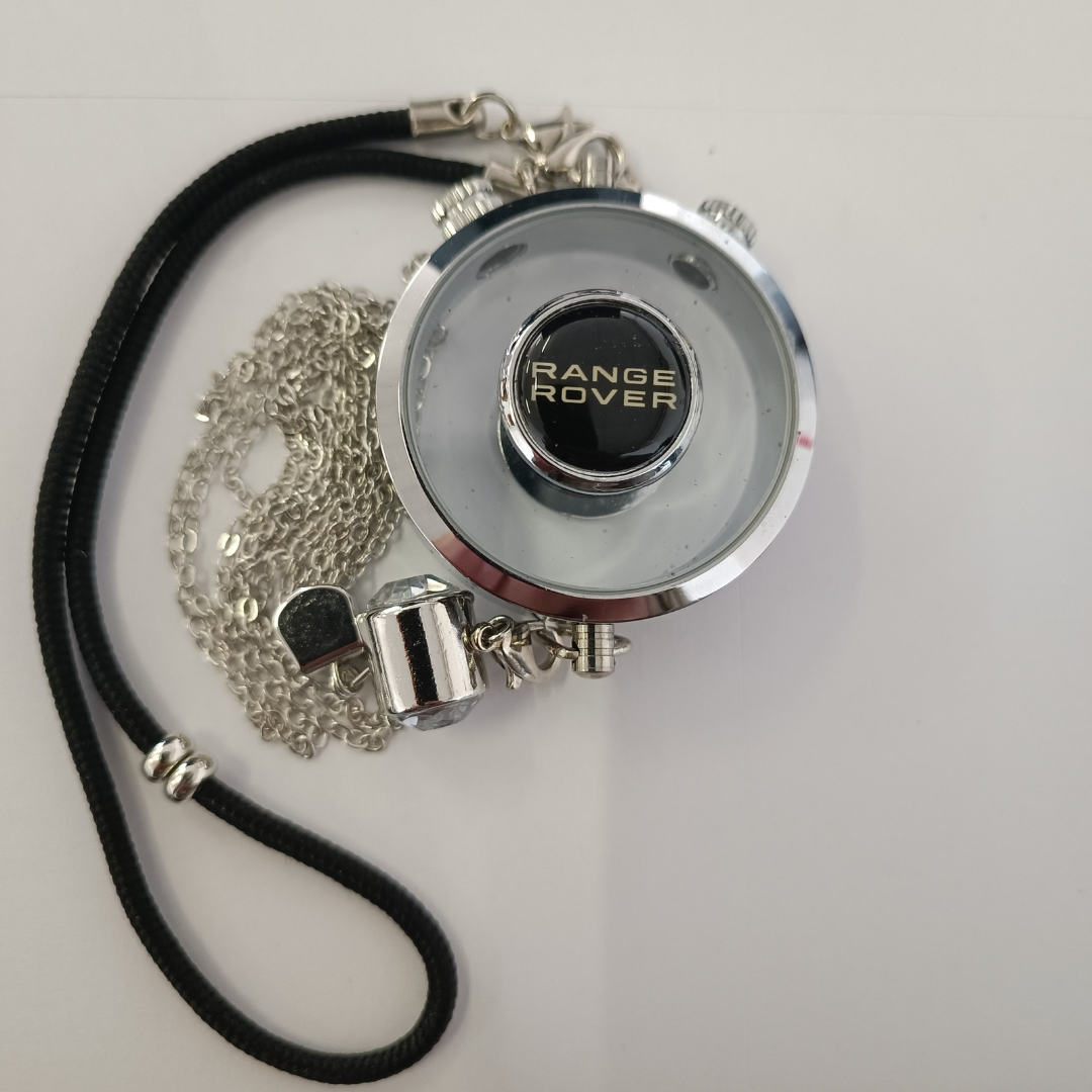 Odorizant Auto Pendant Personalizat Reîncărcabil | Design Premium Logo