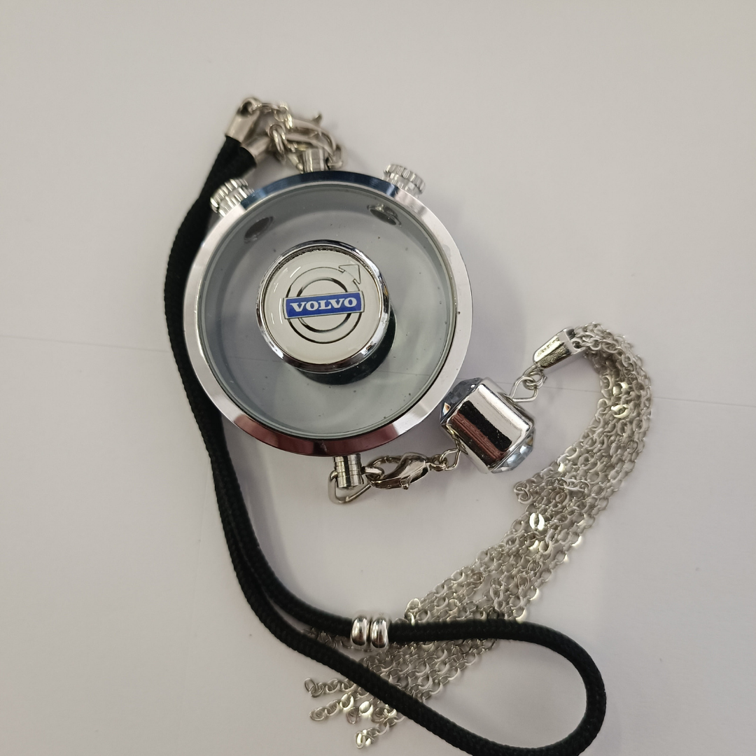 Odorizant Auto Pendant Personalizat Reîncărcabil | Design Premium Logo